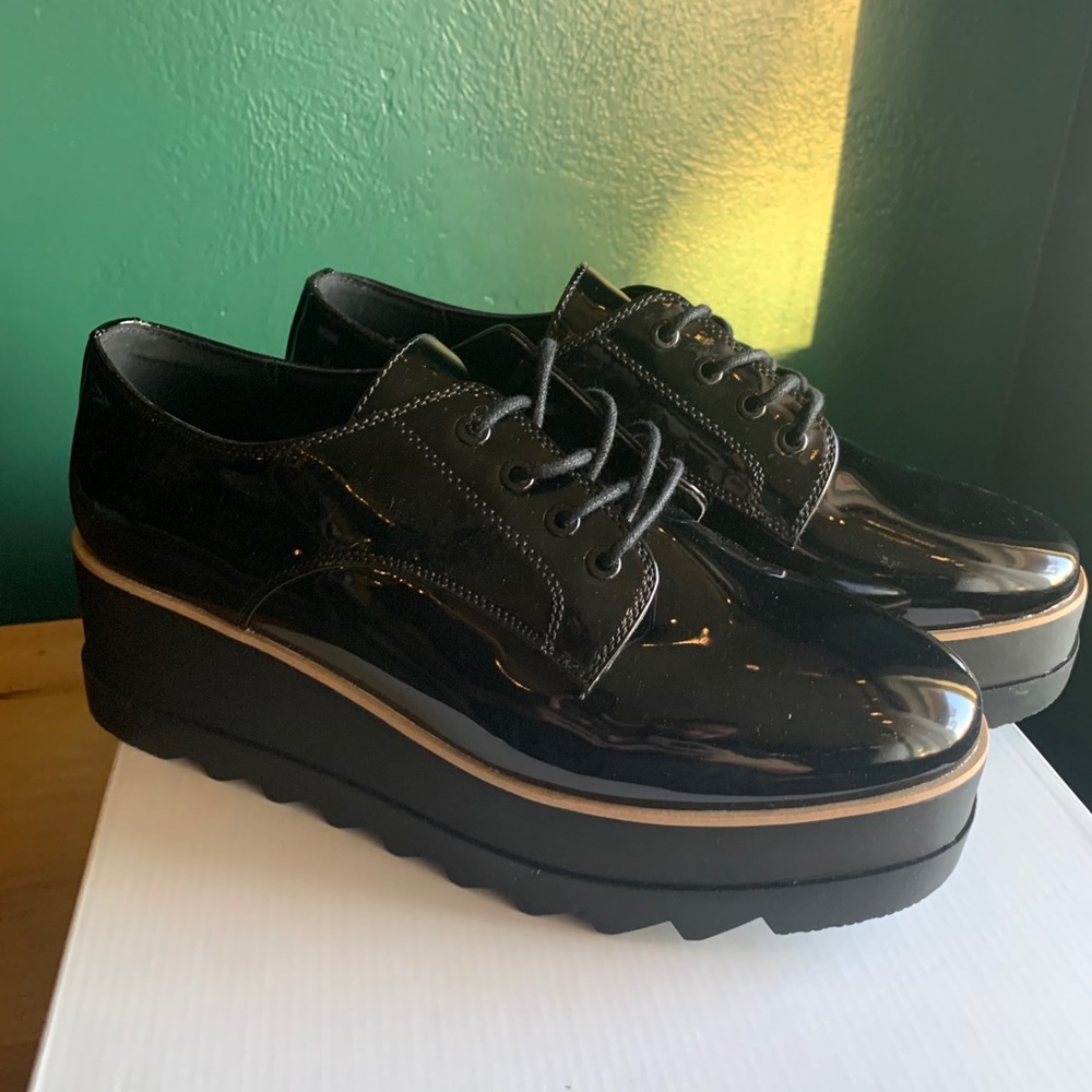 Black Aldo Oxfords
